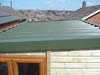Pent roof design - 60mm thick, 5 layer, steel insulated composite roofing system 