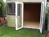 3.0m x 5.0m Workshop with hardwood floor