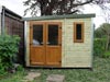 3.5m x 5.0m Pent overflow workshop